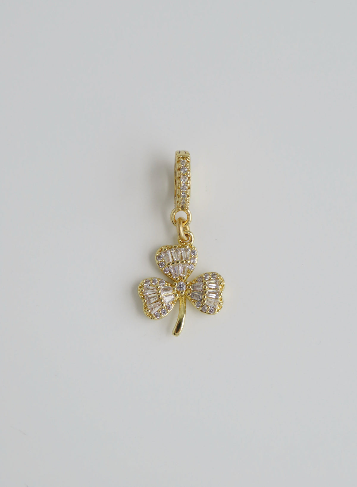 Lucky Leaf - Shamrock Charm on Clasp