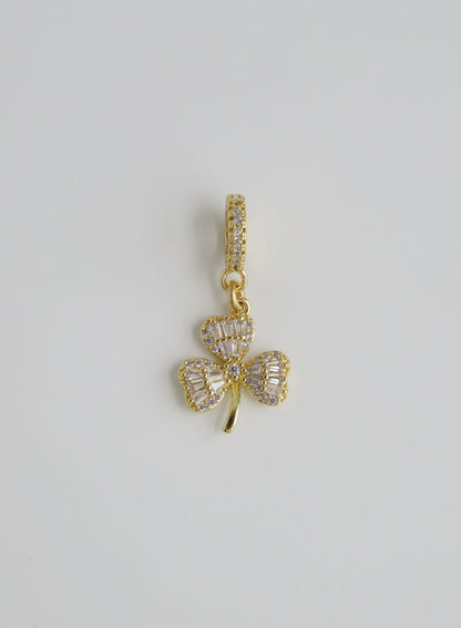 Lucky Leaf - Shamrock Charm on Clasp
