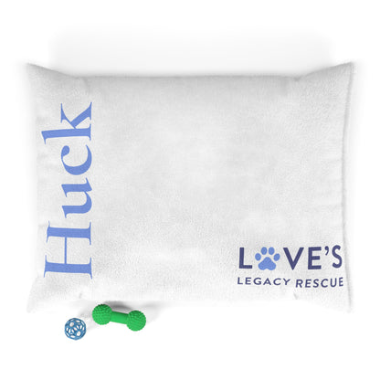 Personalized Rescue Pet Bed — Custom Name with Love’s Legacy Rescue Logo