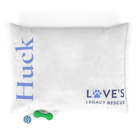 Personalized Rescue Pet Bed — Custom Name with Love’s Legacy Rescue Logo
