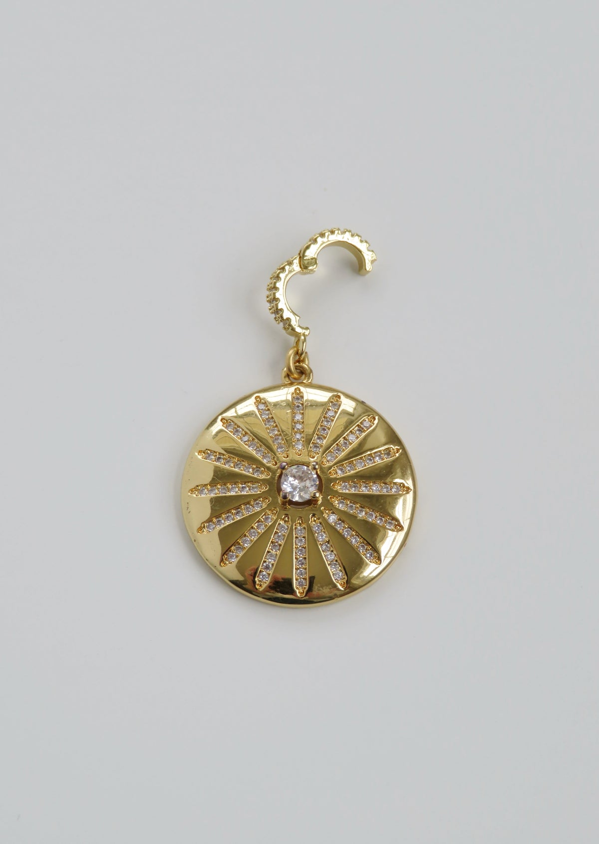 Luminous Pendant on Diamond Hinged Clasp