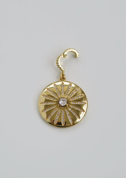 Luminous Pendant on Diamond Hinged Clasp