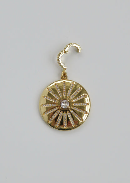 Luminous Pendant on Diamond Hinged Clasp