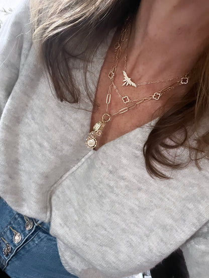 Divine Phoenix Angel Necklace