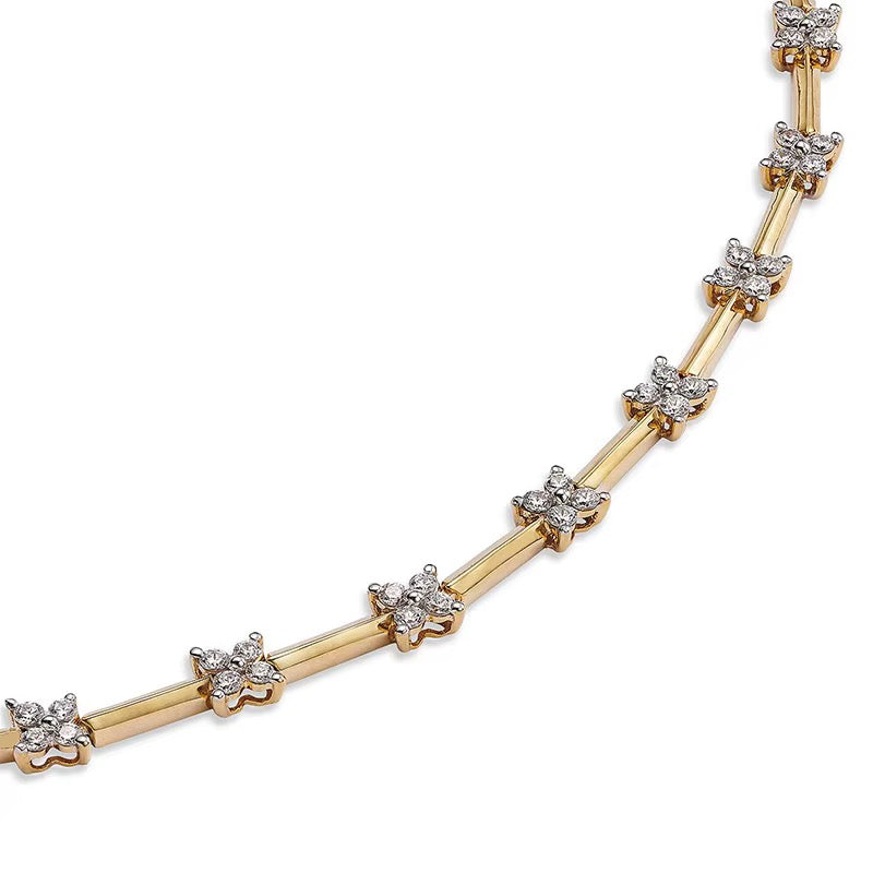 Davina Studded Diamond Bracelets
