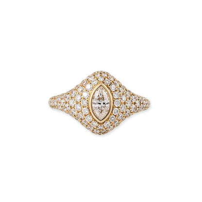 Eamon Evil Eye Pinky Ring