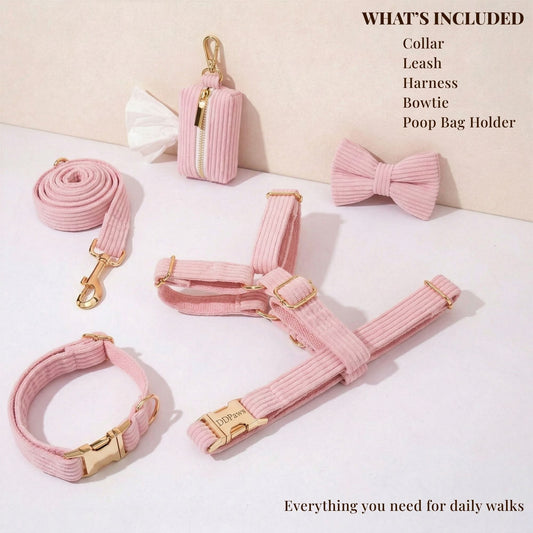 Pink Corduroy Set