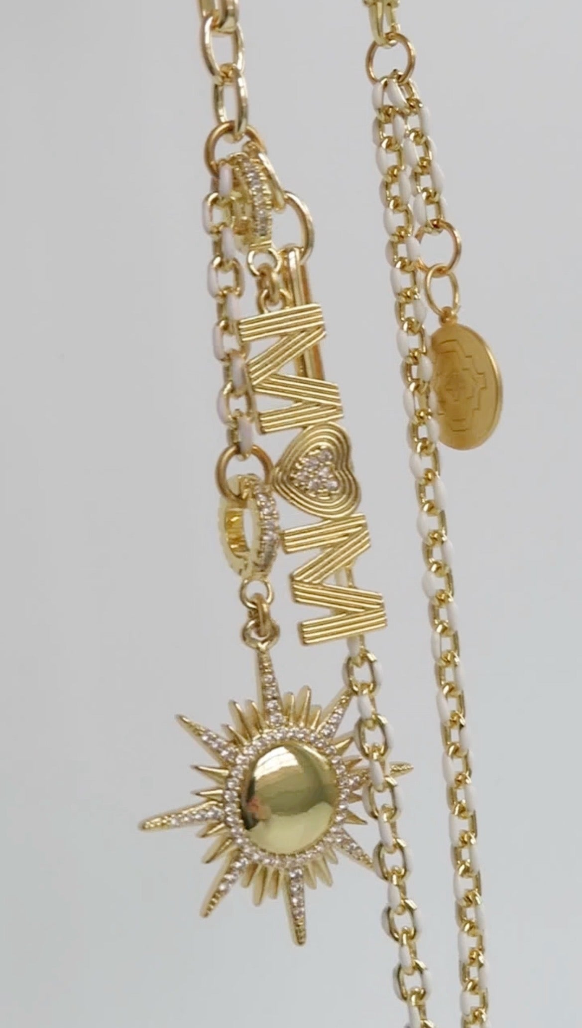 Radiant Sun Pendant on Clasp