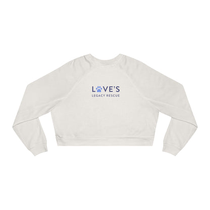 Cropped Pullover — Who rescued who?