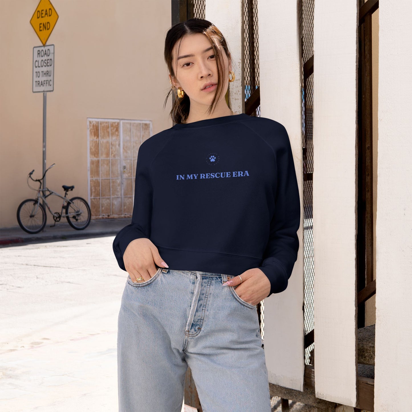 Rescue Era Cropped Sweatshirt
