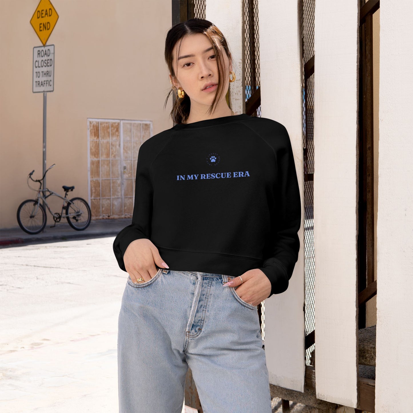 Rescue Era Cropped Sweatshirt