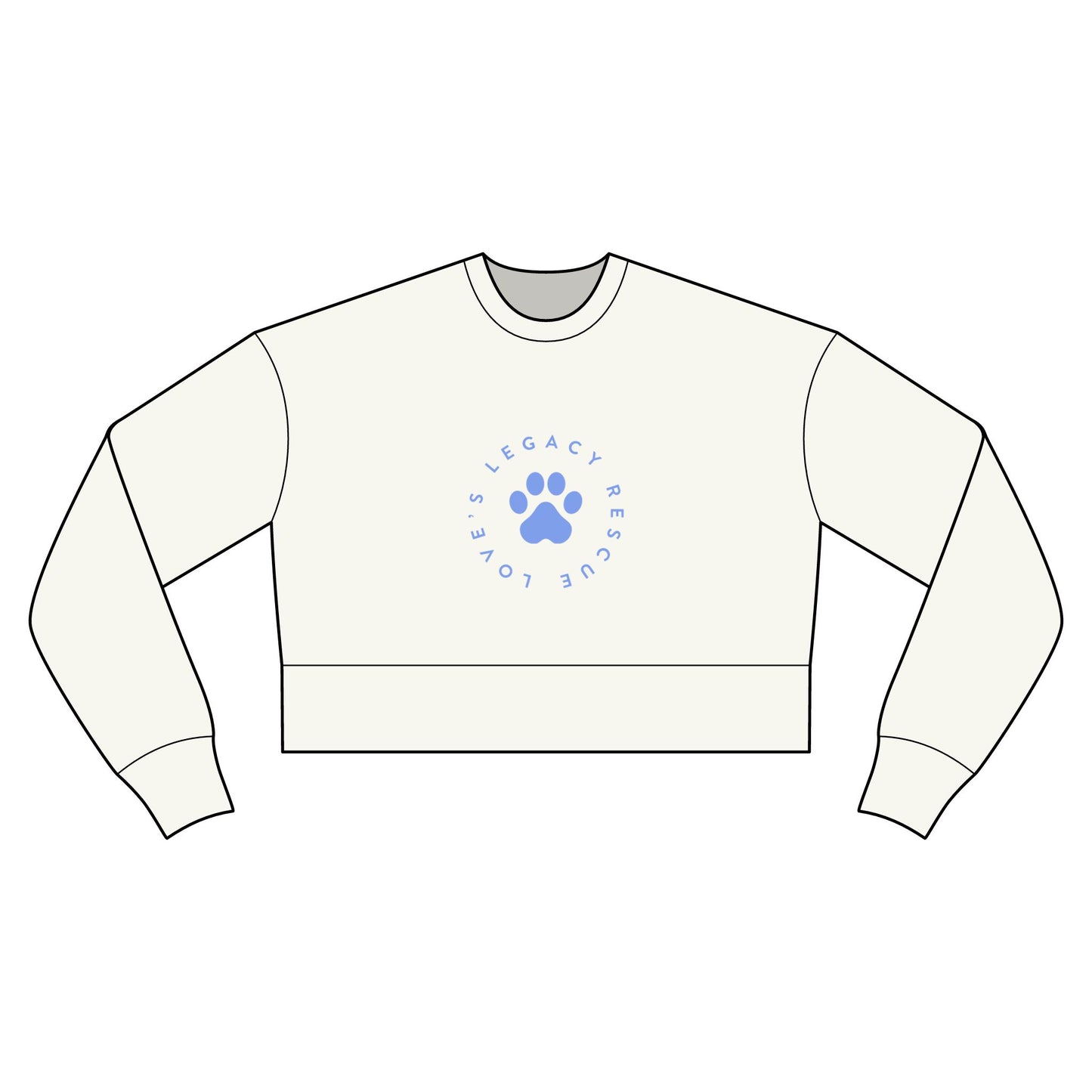 Cropped Logo Sweatshirt
