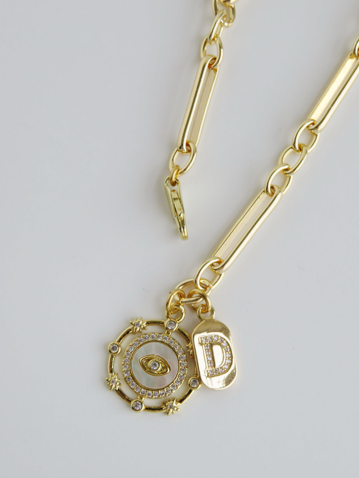 Set Your Intention Initial Bracelet
