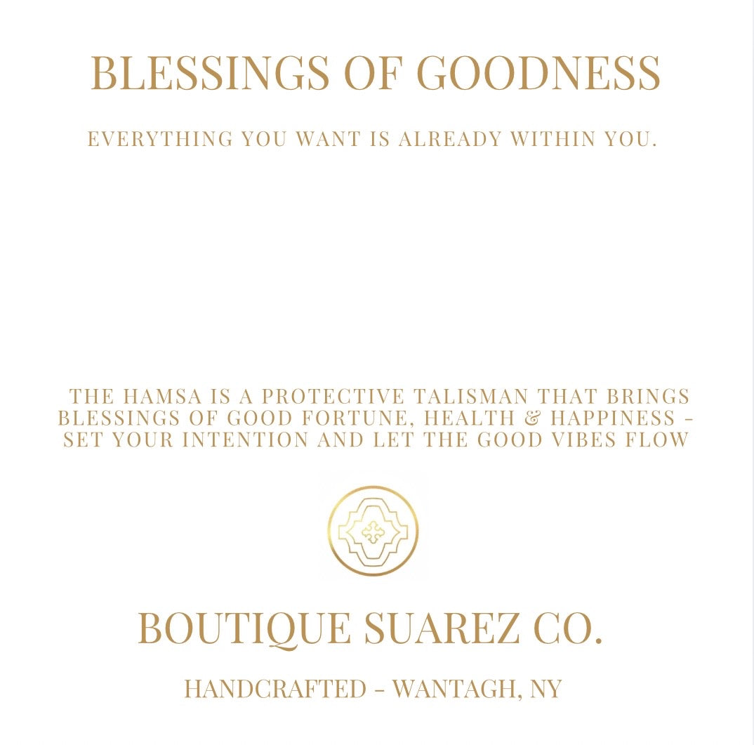 Divine Blessings - Kira Hamsa Bracelet