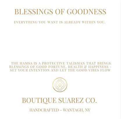 Divine Blessings - Kira Hamsa Bracelet