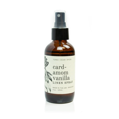 Cardamom Vanilla Linen Spray