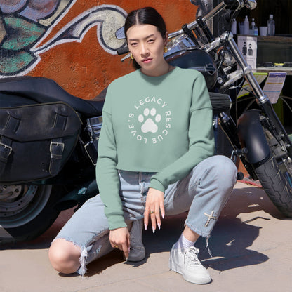Rescue Love Cropped Sweatshirt