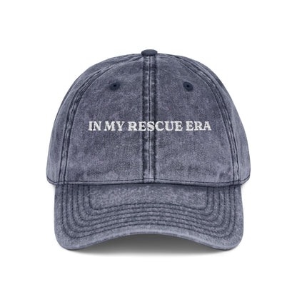 Rescue Era Vintage Washed Embroidered Cap