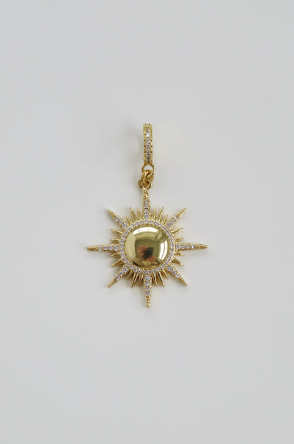 Radiant Sun Pendant on Clasp