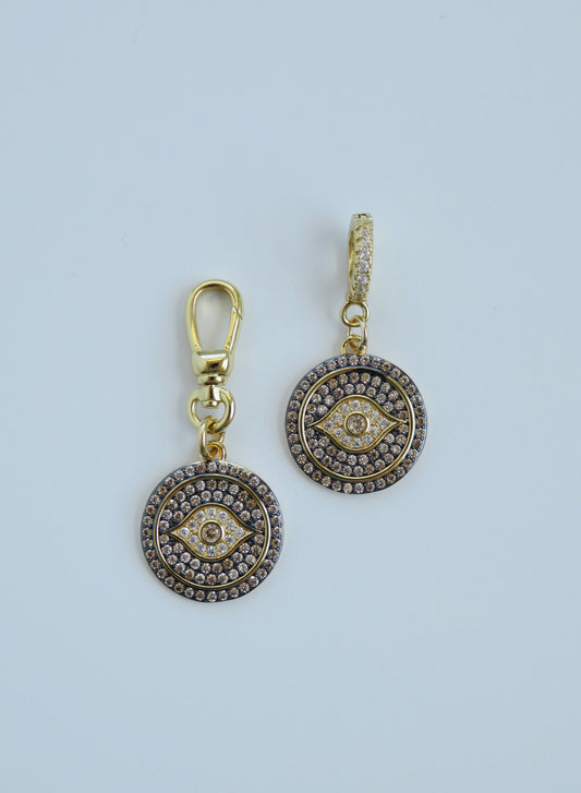 Agnes Evil Eye - Trust Your Intuition Charm on Clasp