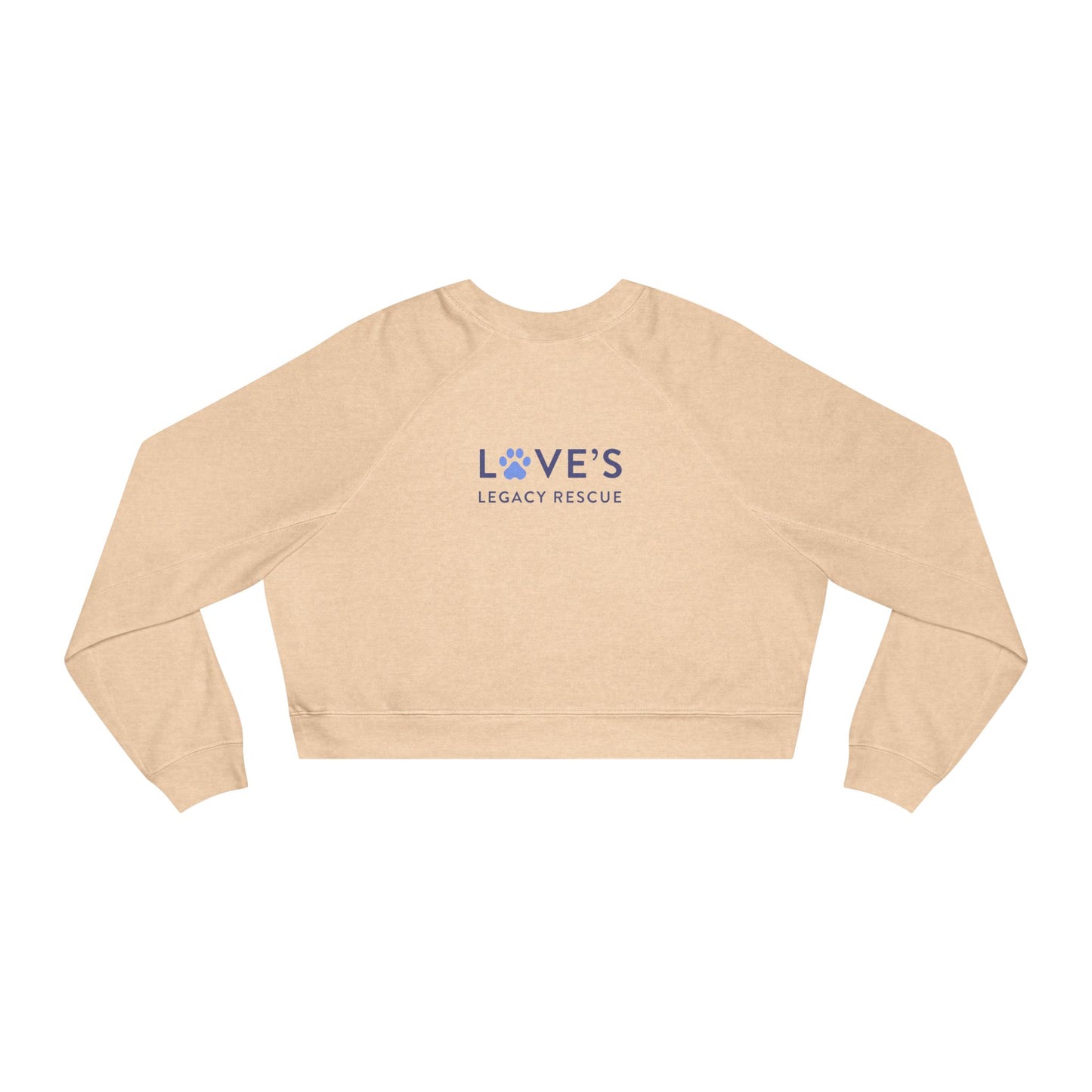 Cropped Pullover — Who rescued who?
