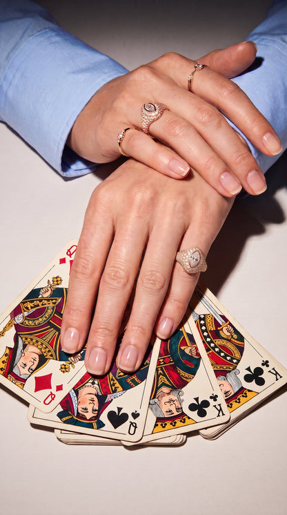 Eamon Evil Eye Pinky Ring