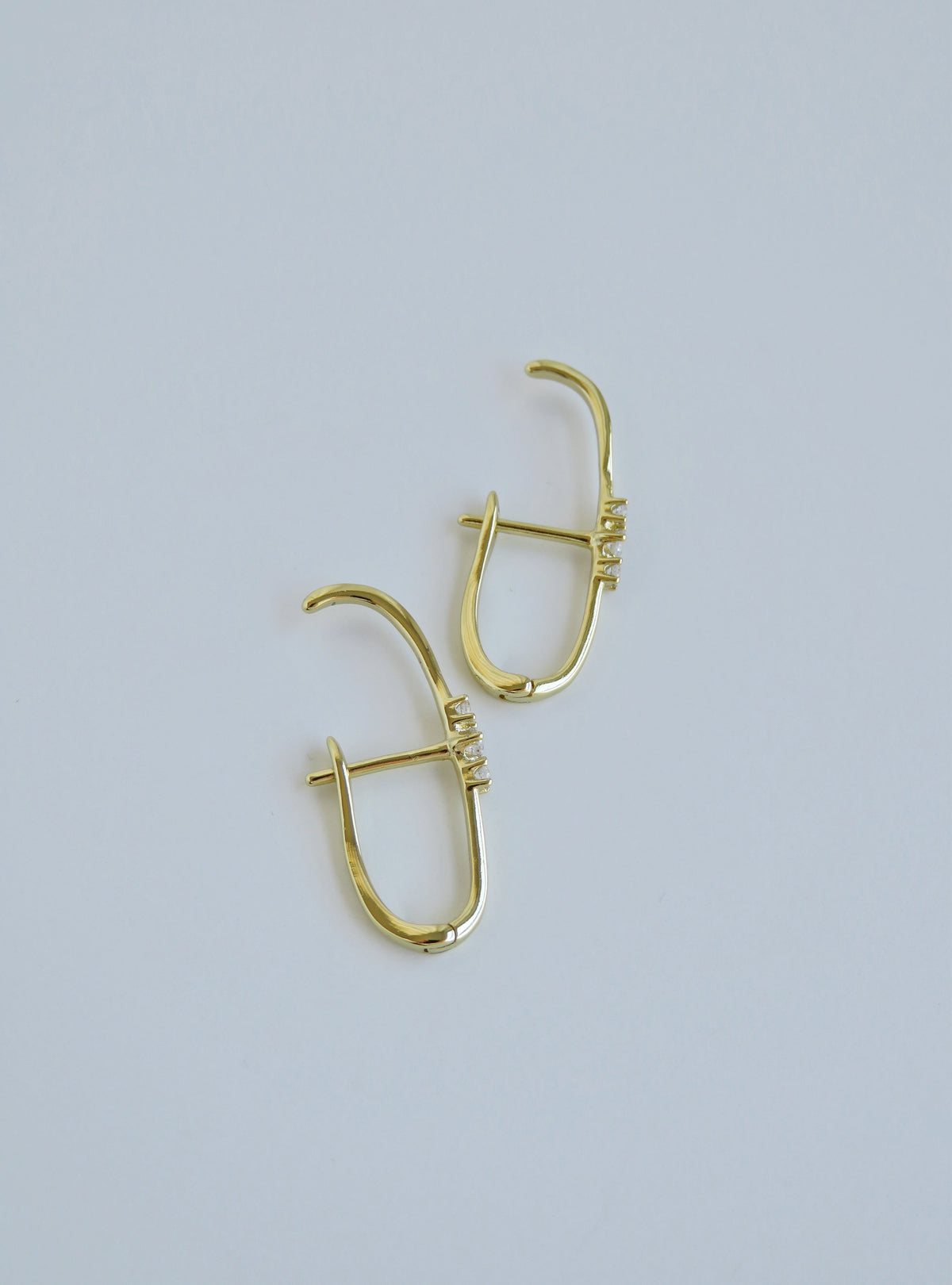 Shauna Diamond English Lock Earrings