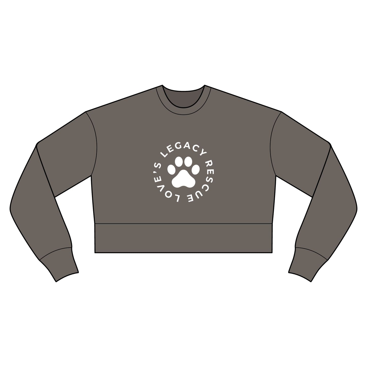 Cropped Logo Sweatshirt