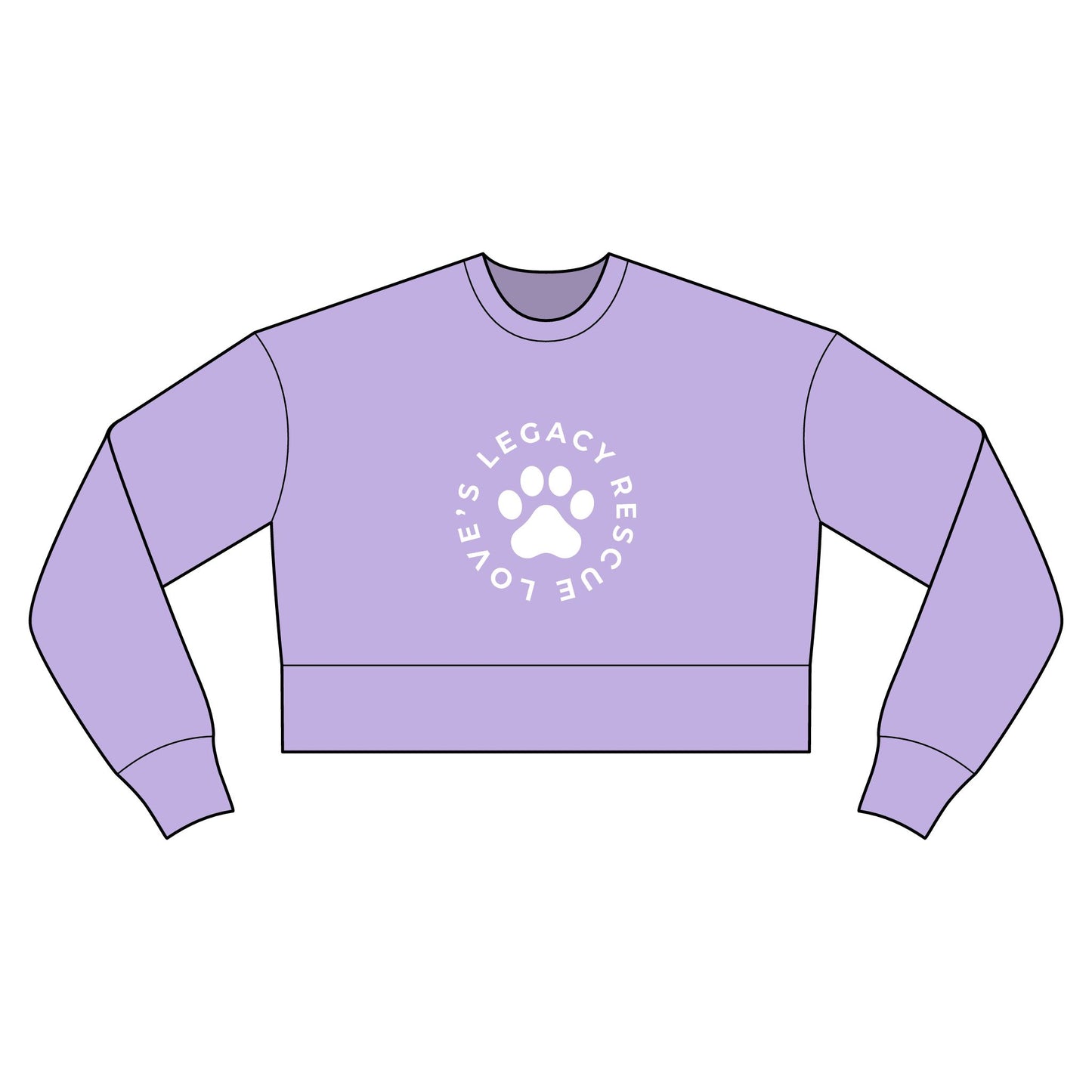 Cropped Logo Sweatshirt