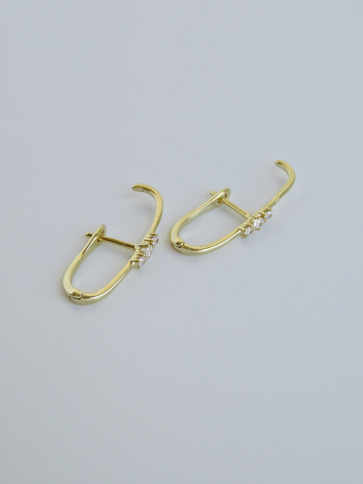 Shauna Diamond English Lock Earrings