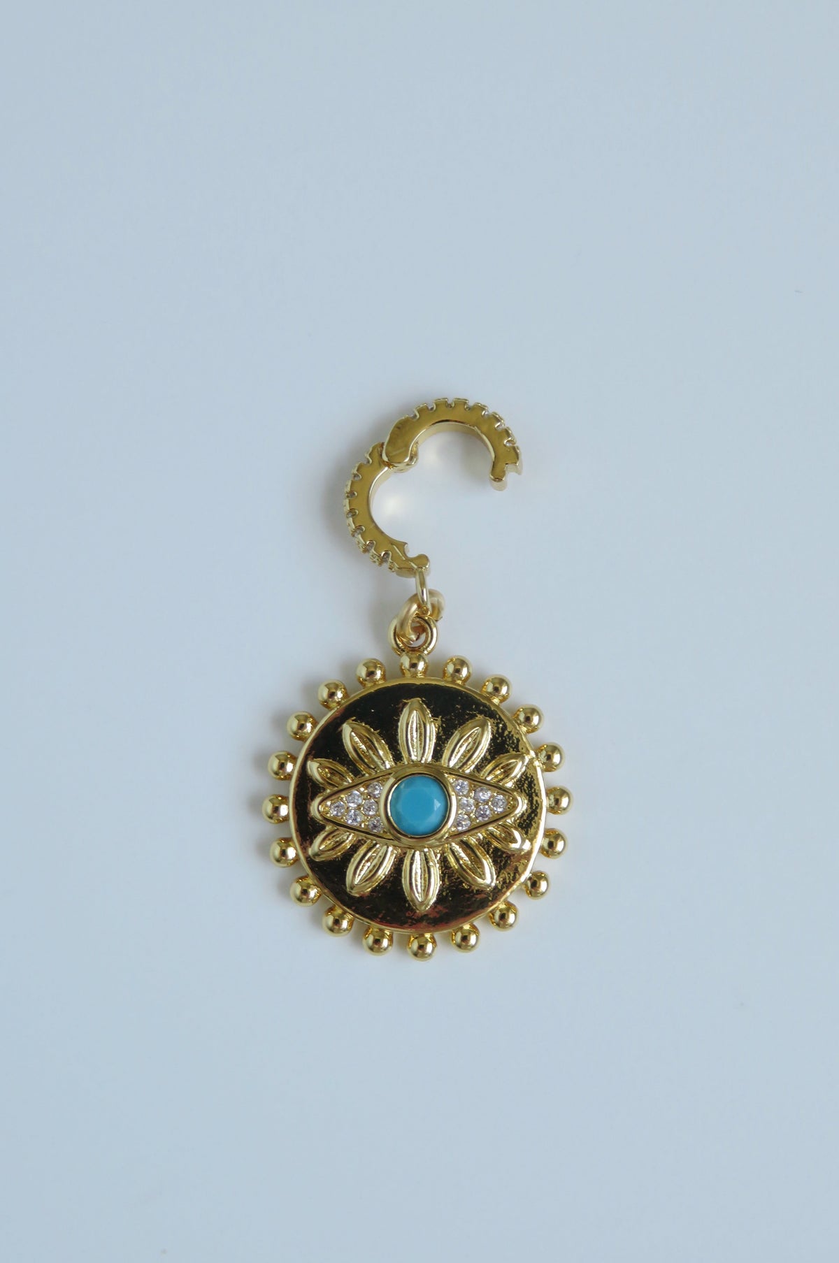 Turquoise Eye - Evil Eye Charm on Clasp