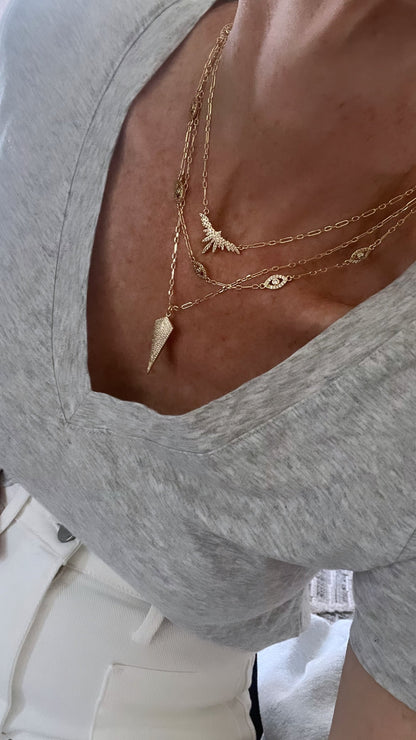 Divine Phoenix Angel Necklace