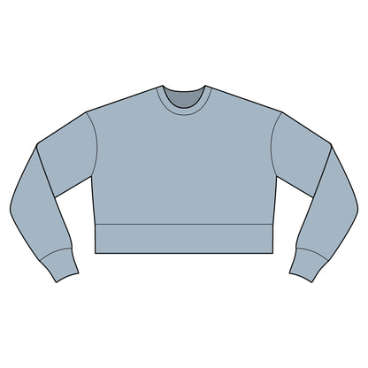 Cropped Logo Sweatshirt