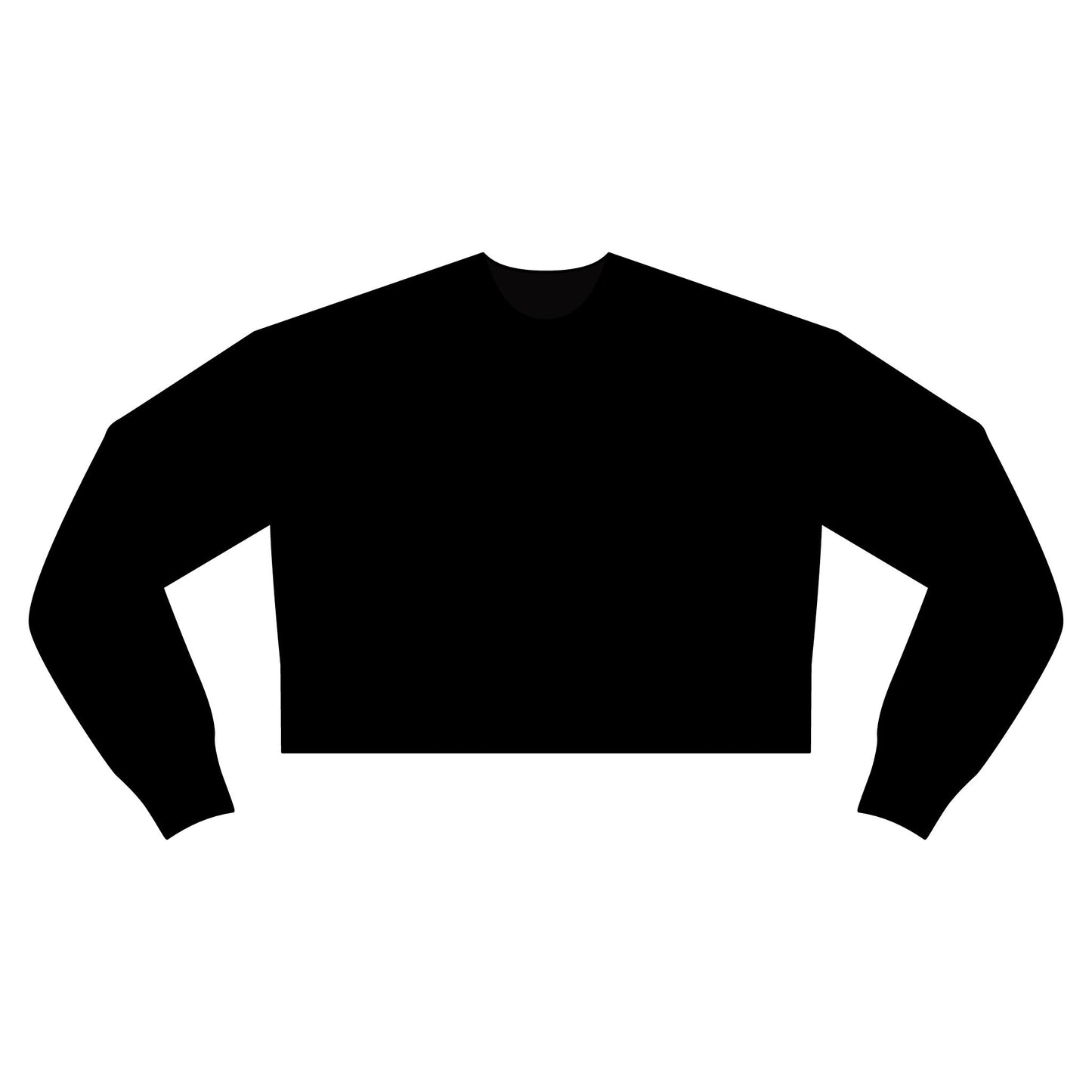 Cropped Logo Sweatshirt
