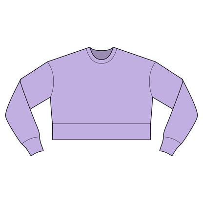 Cropped Logo Sweatshirt