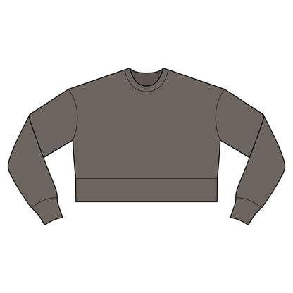 Cropped Logo Sweatshirt