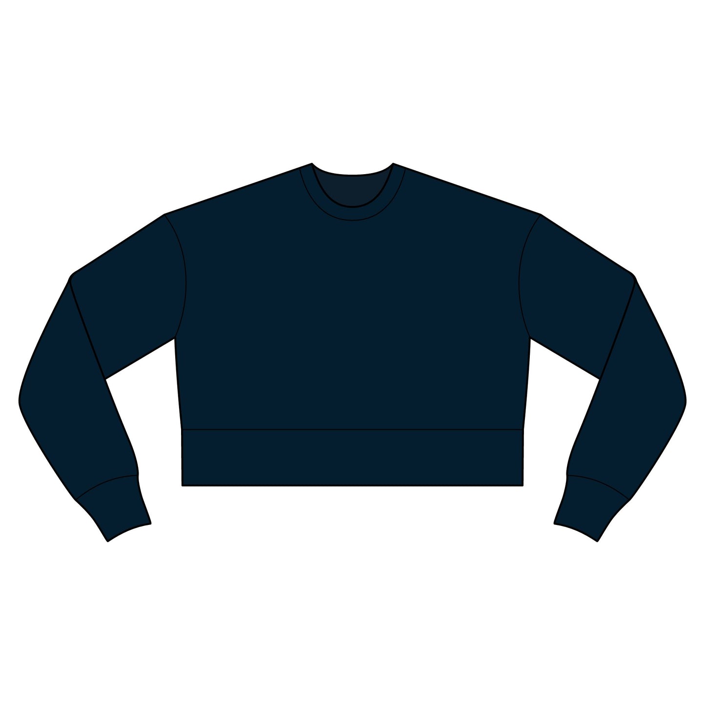 Cropped Logo Sweatshirt
