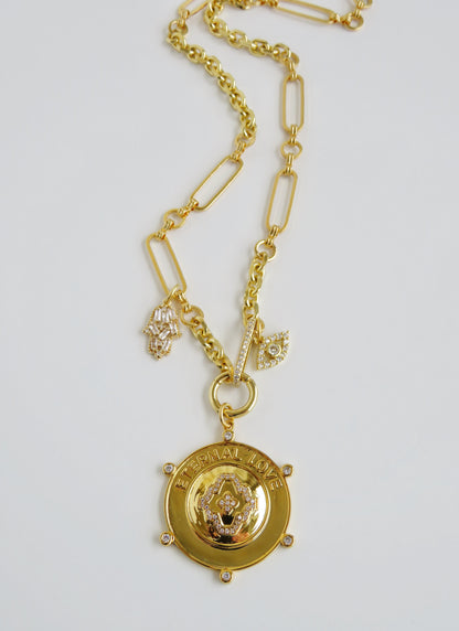 Diamond Mallorca Eternal Love Necklace