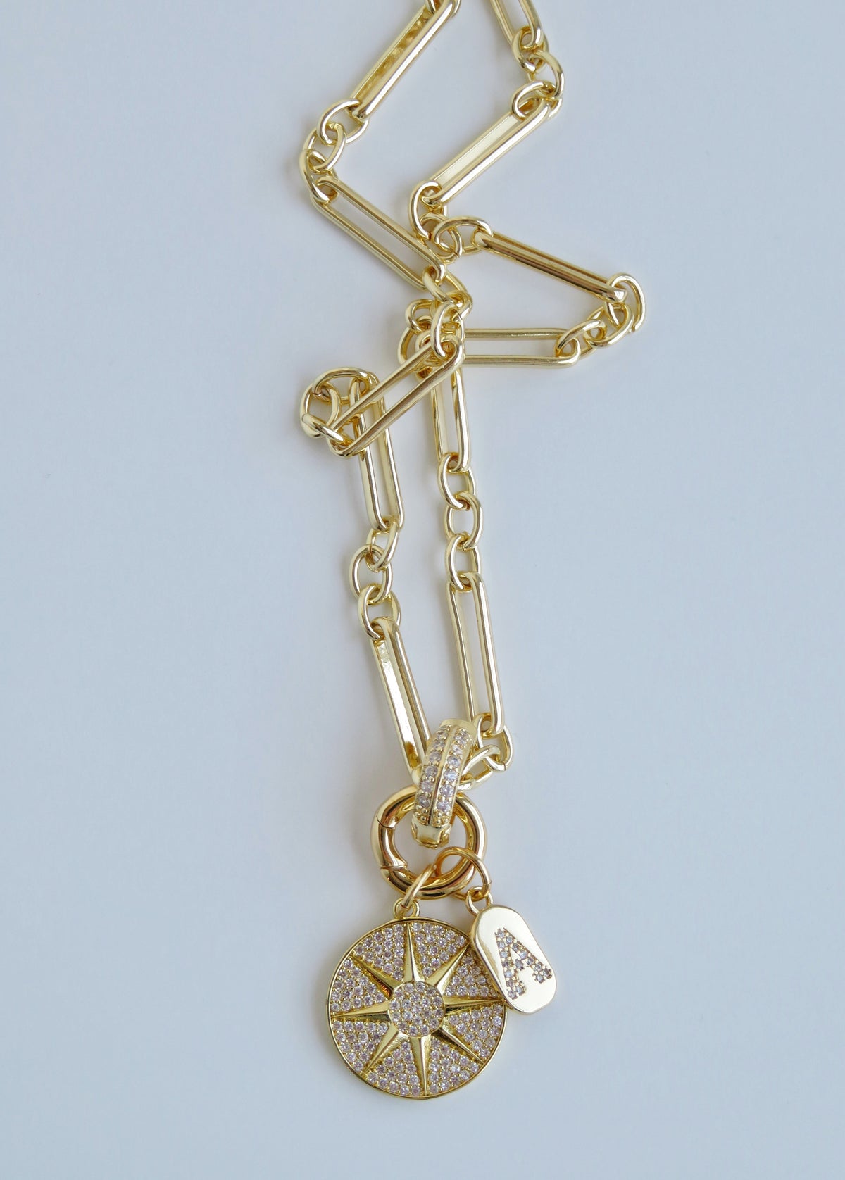 Elevate Your Aura Necklace - 8 Point Star