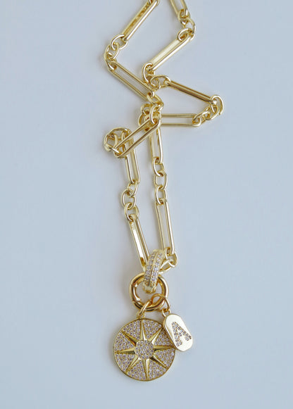Elevate Your Aura Necklace - 8 Point Star