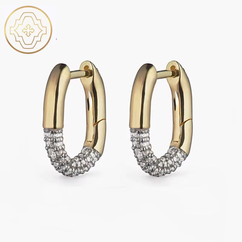 Milena Hoops - 925 Sterling Silver