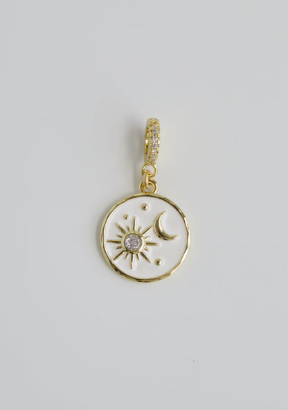 Enamel Celestial Charm on Clasp