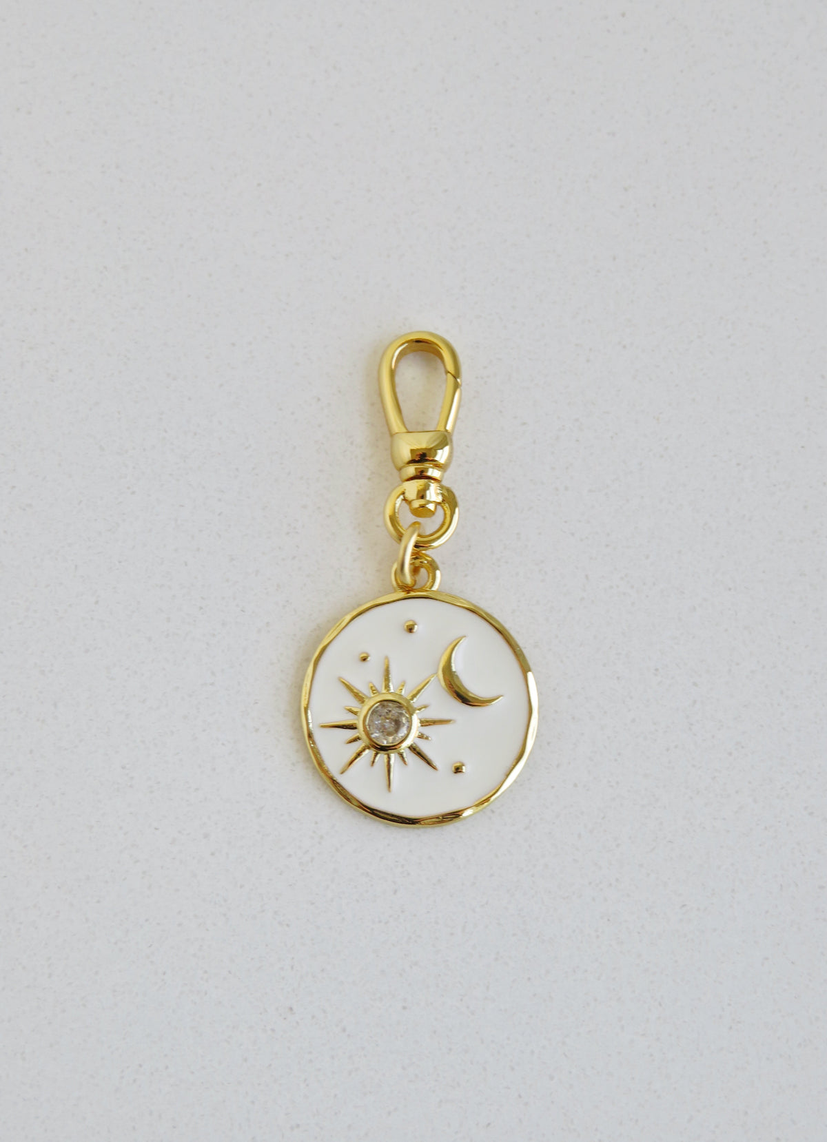 Enamel Celestial Charm on Clasp