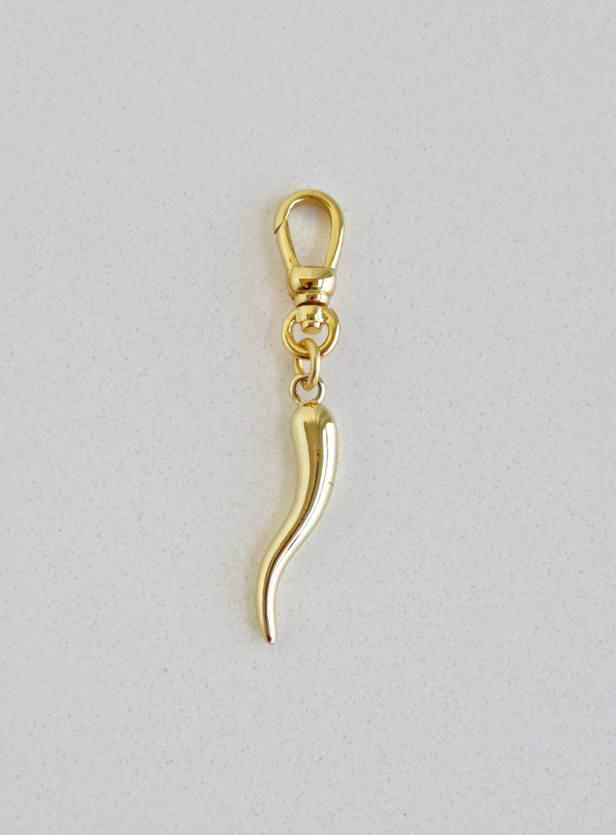 Cornicello Charm with Swivel Clasp