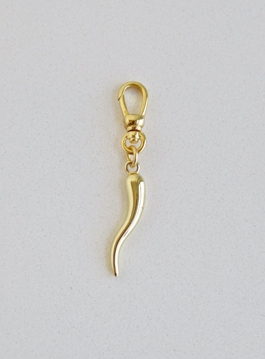 Cornicello Charm with Swivel Clasp