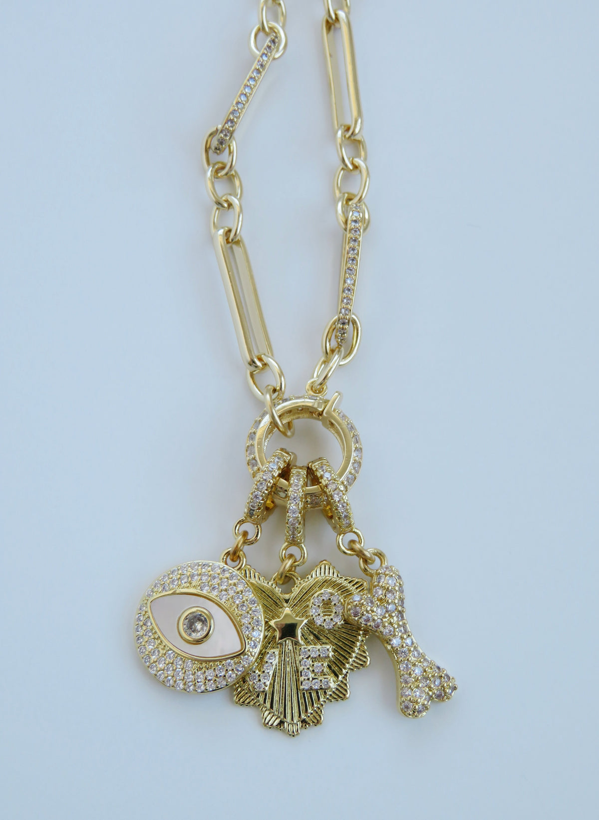 Divine Protection Charm Necklace