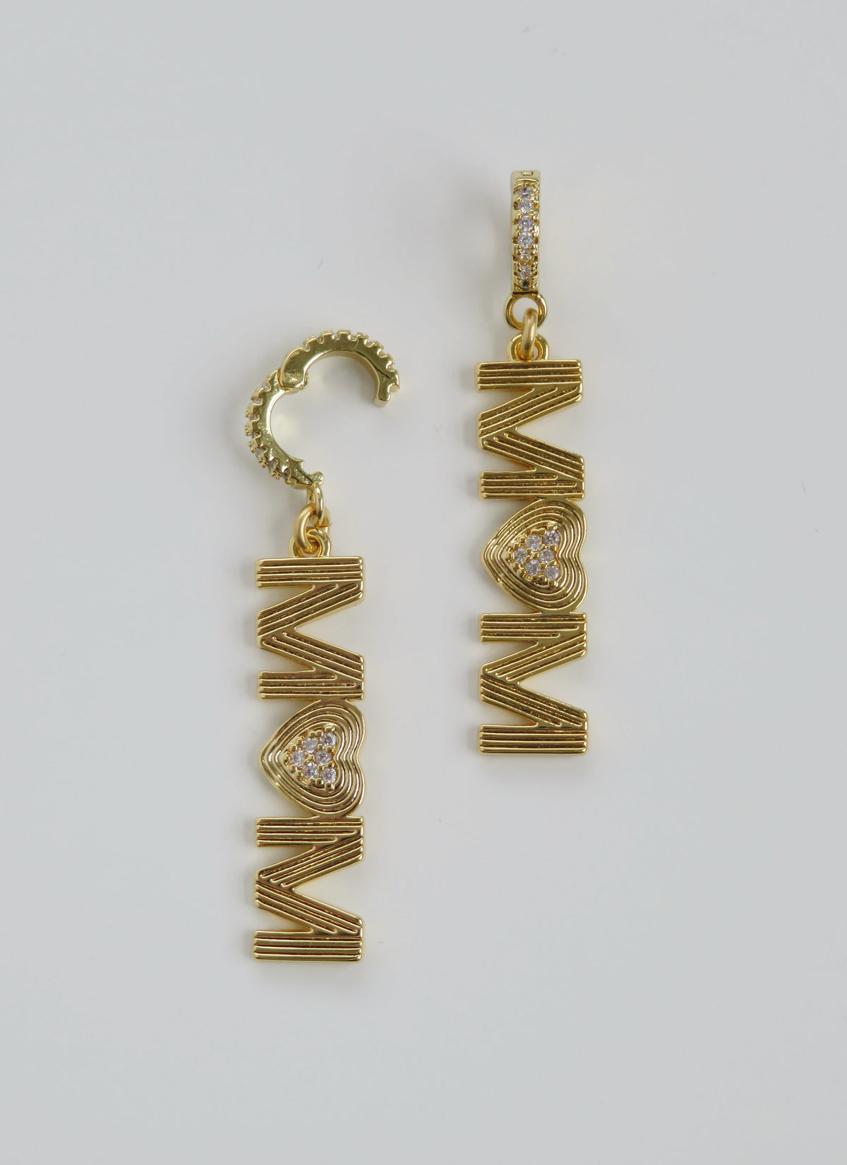 Mom Vibes Charm on Diamond Clasp