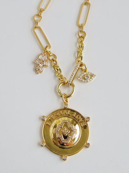 Diamond Mallorca Eternal Love Necklace