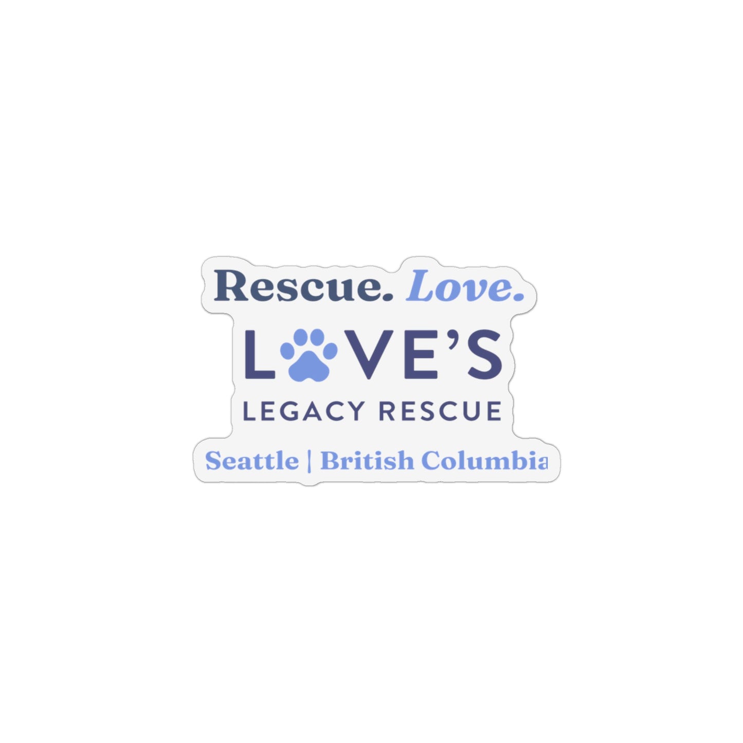 Rescue Love Magnet  Seattle | British Columbia