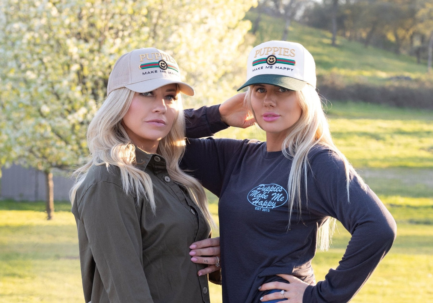 Pup Lux Embroidered 5 Panel Hat | Gold 3D Puff | Premium Gift for Dog Lovers